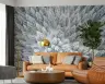 Snow-Covered Pine Forest Wall Mural 6