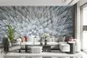 Snow-Covered Pine Forest Wall Mural 8