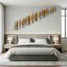 Golden Larch Trees Winter Landscape Wall Mural 7