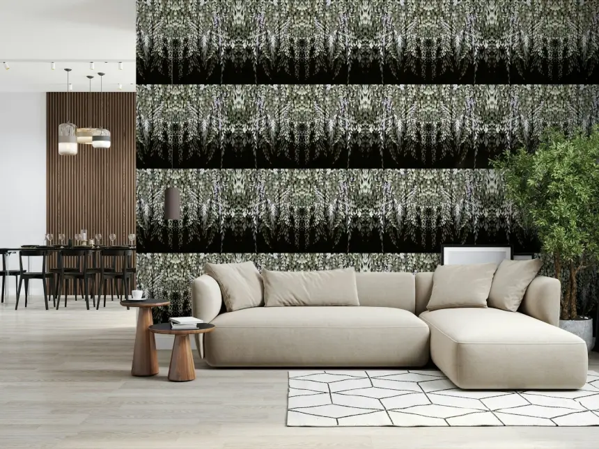Wisteria Cascade Wallpaper