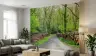 Lush Green Forest Path Wall Mural 8