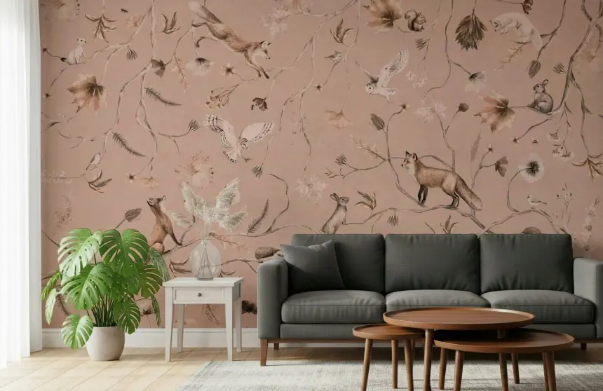 Woodland Whisper Wall Mural