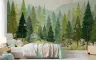 Woodland Adventure Camp Kids Wall Mural 7