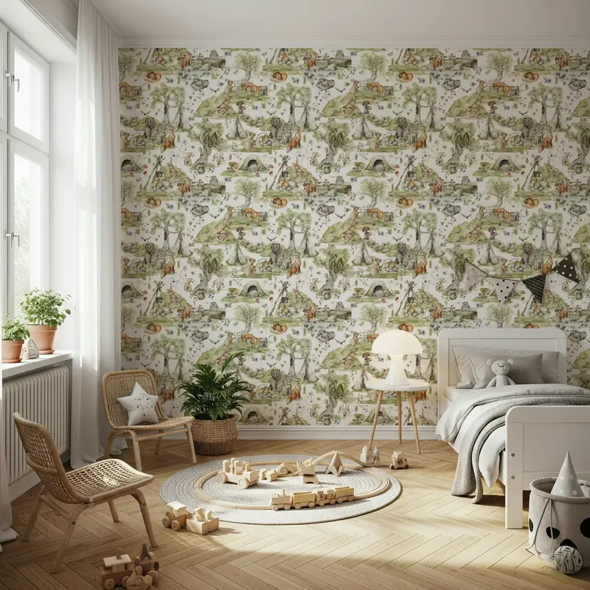 Woodland Wonders Wallpaper