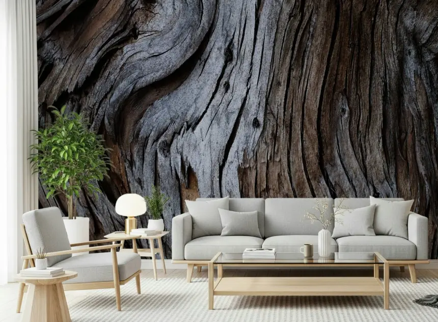 Worn Timber Wall Mural -2226210
