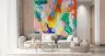 Dynamic Abstract Colour Splash Wall Mural 8