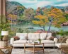 Serene Japanese Garden Lake Wall Mural 7