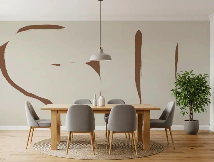 Organic Embrace Wall Mural