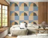 Geometric Sun and Sky Wallpaper 3