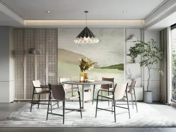 Abstract Landscape Wall Mural