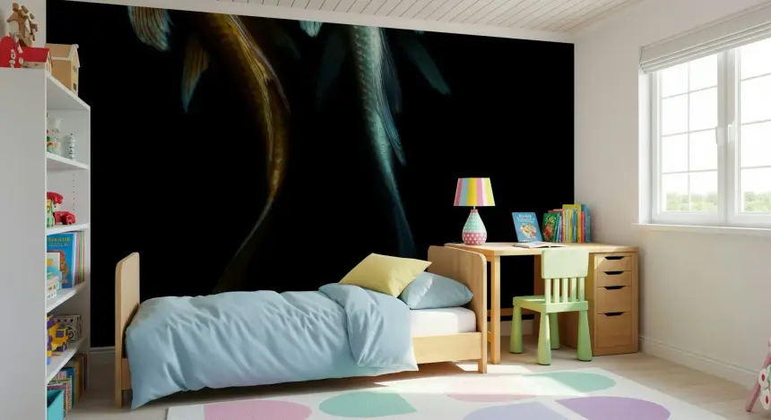 Abyssal Koi Wall Mural -2544367