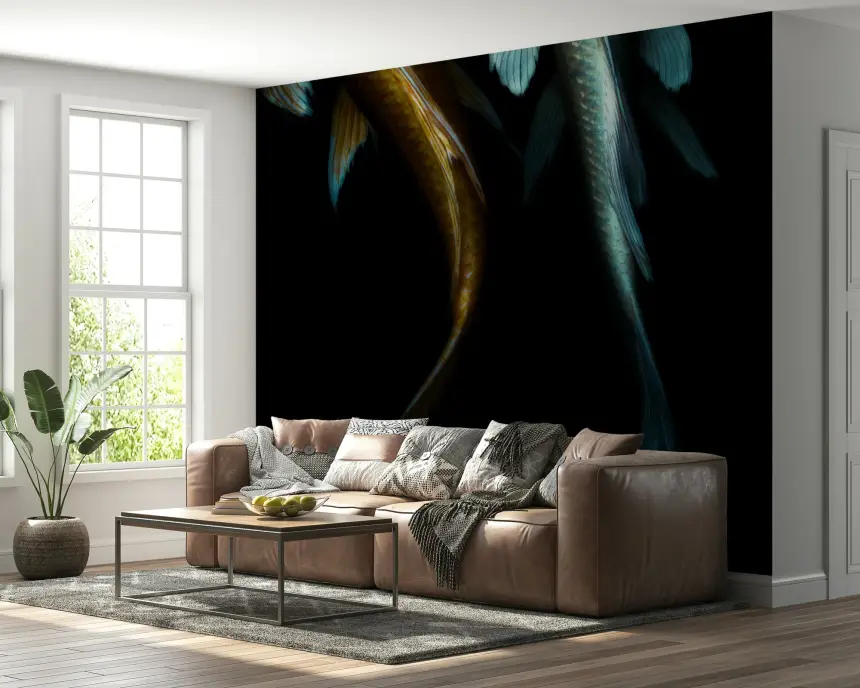 Abyssal Koi Wall Mural -2544367