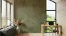 Textured Olive Green Stone Wall Mural 4