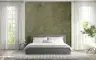 Textured Olive Green Stone Wall Mural 5
