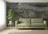 Volcanic Ash Grey Stone Wall Texture Wallpaper Mural 4