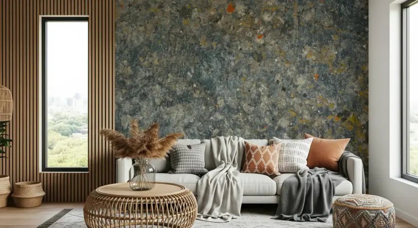 Aged Stone Texture Wall Mural -2566590
