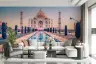 Taj Mahal Reflection Wall Mural 3