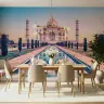 Taj Mahal Reflection Wall Mural 4