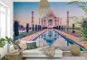 Taj Mahal Reflection Wall Mural 5