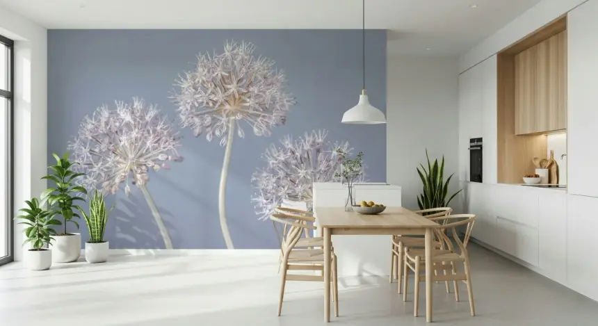Allium Triplet Wall Mural