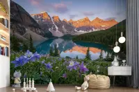 Moraine Lake Mountain Landscape Wall Mural