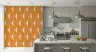 Geometric Diamond Orange and Peach Wallpaper 2