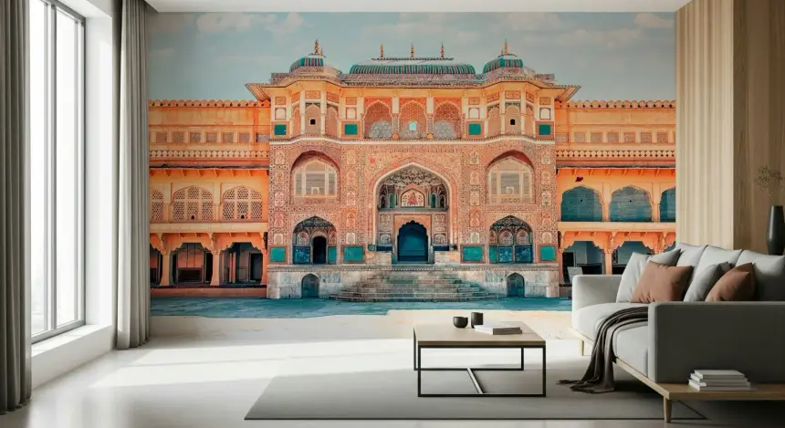 Amber Palace Majesty Wall Mural
