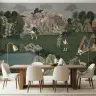Mughal Hunting Scene Wall Mural 4