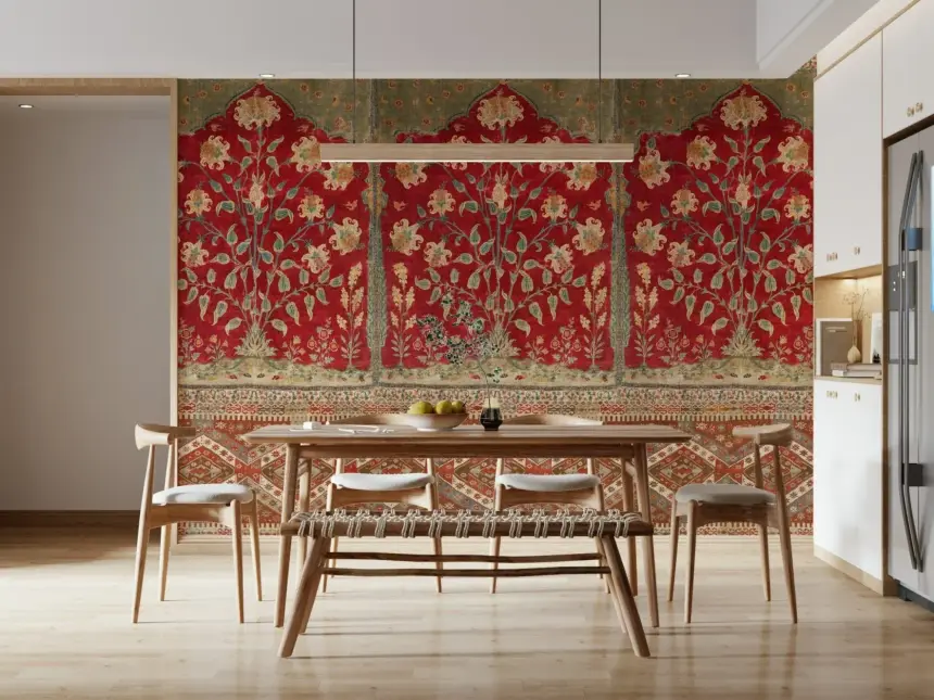 Antique Garden Tapestry Wall Mural