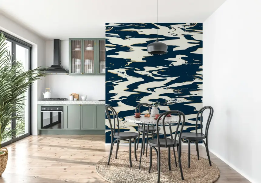 Aquafluid Wall Mural