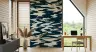 Navy and Cream Abstract Swirls Wallpaper 5