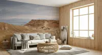 Desert Mountain Landscape Wall Mural