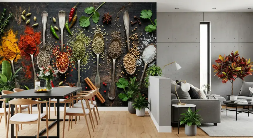 Aromatic Array Wall Mural