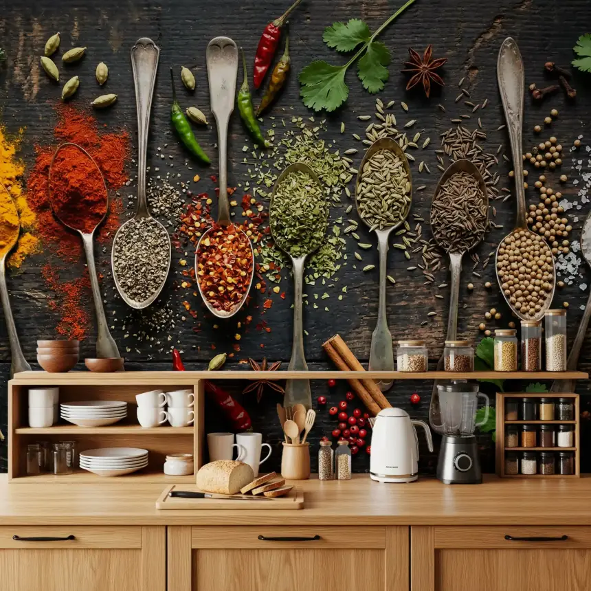 Aromatic Array Wall Mural