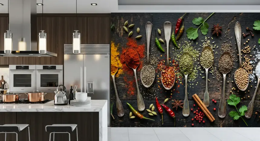 Aromatic Array Wall Mural