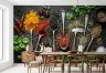 Culinary Spice Spoon Wall Mural 5