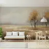 Autumn Trees Landscape Wall Mural 1
