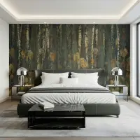 Birch Forest Wall Mural