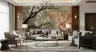 Autumn Tree Canopy Wall Mural 4