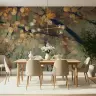 Golden Autumn Leaves Wall Mural 3