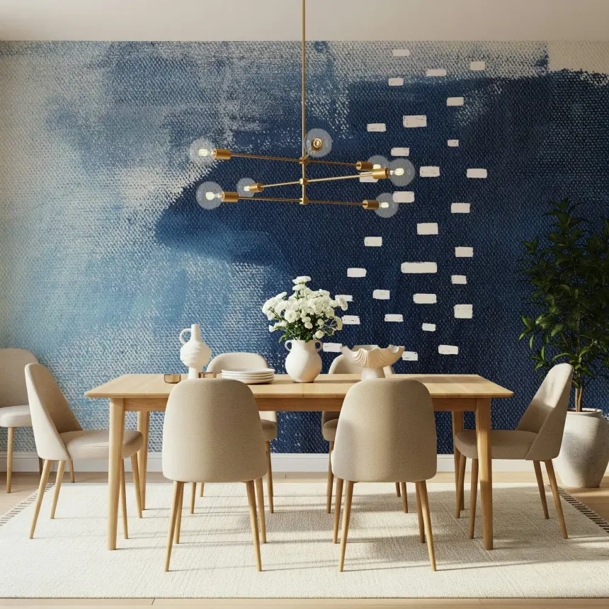 Azure Canvas Wall Mural - 2711795