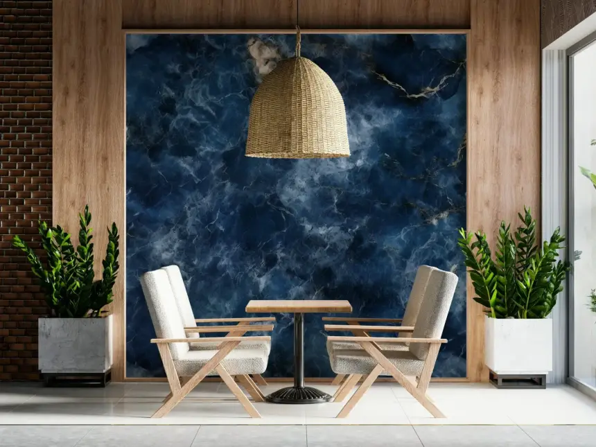 Azure Depths Wall Mural -2566712
