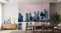 Cityscape Skyline Wall Mural