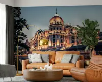Cityscape Night Wall Mural