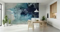 Oceanic Abstract Wall Mural