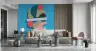 Abstract Shapes Geometric Wall Mural 2