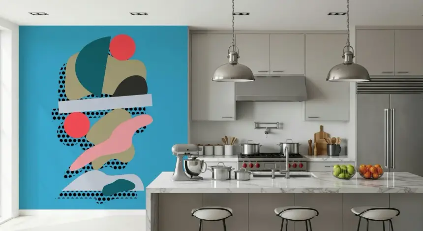 Balanced Forms Wall Mural