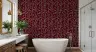 Crimson Bamboo Leaf Wallpaper 2