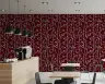 Crimson Bamboo Leaf Wallpaper 5