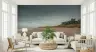 Coastal Castle Landscape Wall Mural 1